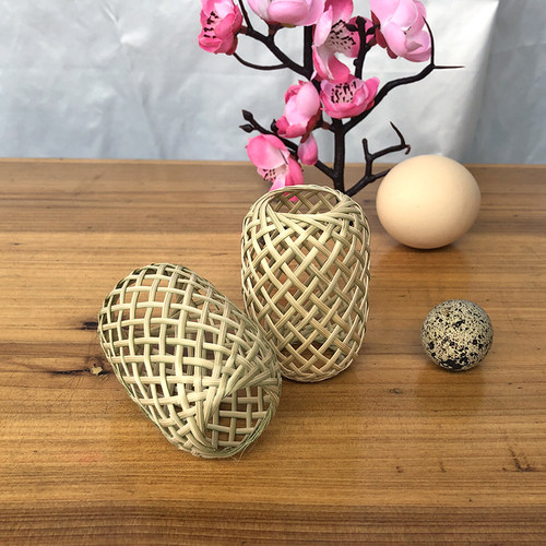 农夫竹编精品小灯笼纯手工制作