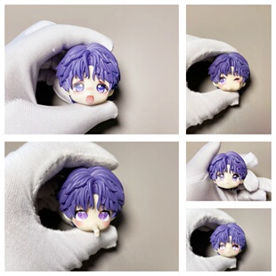 恋与深空祁煜GSC头壳 深空奇遇bjd娃娃头壳 祁煜平替可替换手头壳