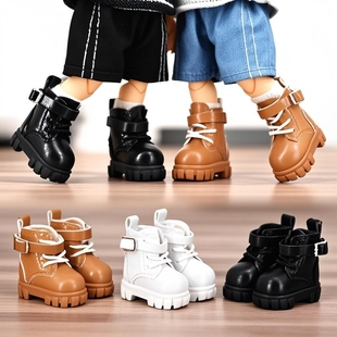 马丁靴 12分鞋子高帮鞋ufdoll ob11 GSC 阿巳体P9 p10穿