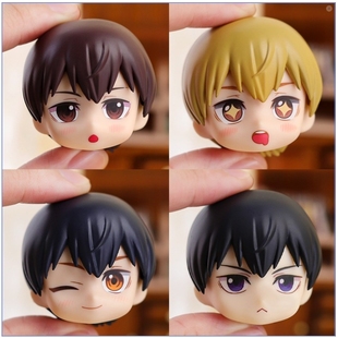 ob11排球少年头发 头壳 脸壳  影山飞雄头发 gsc粘土人 12分bjd娃