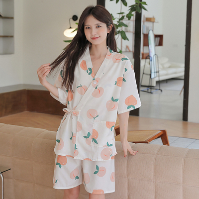 汗蒸服云小棉高档开衫日式和服