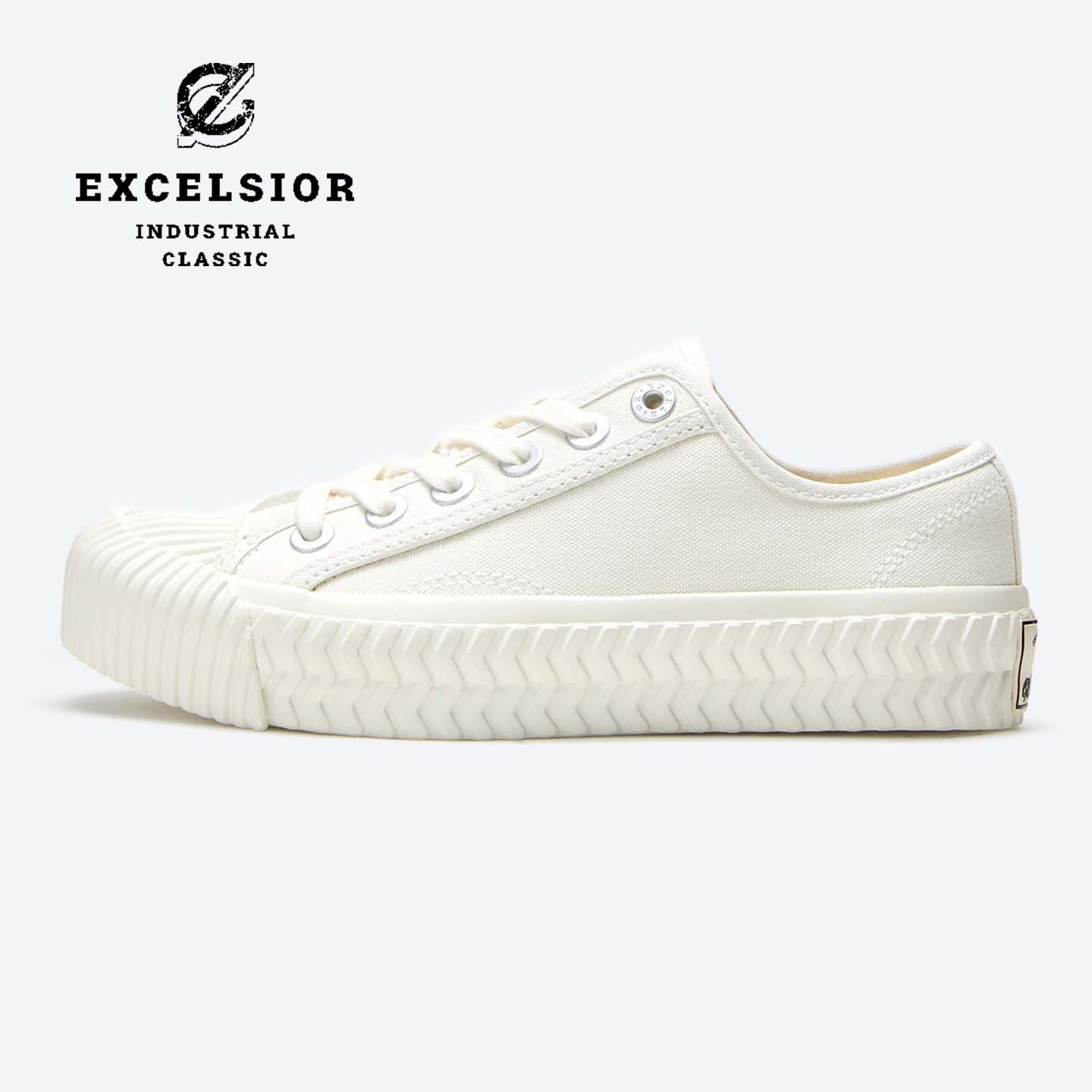 【经典系列】excelsior饼干鞋官方 板鞋女鞋小白鞋休闲厚底帆布鞋