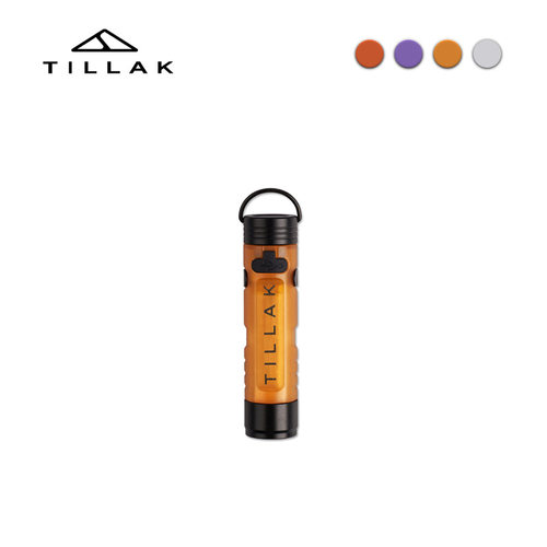 Tillak小型手电筒5050便携磁吸帽夹灯led长续航学生老人儿童照明