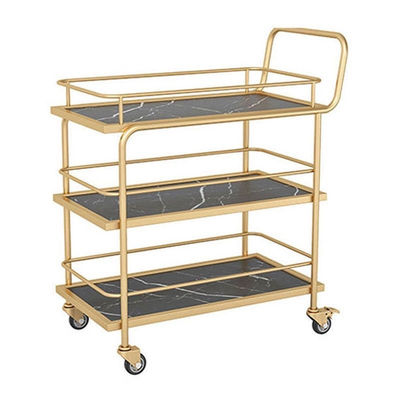 送餐车手推车火锅酒店餐厅欧式蛋糕车ktv酒水推车家用移动小推车