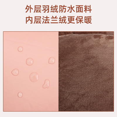 电动车挡风被冬季加绒加厚加大电瓶车双面防水防风被四季通用新款