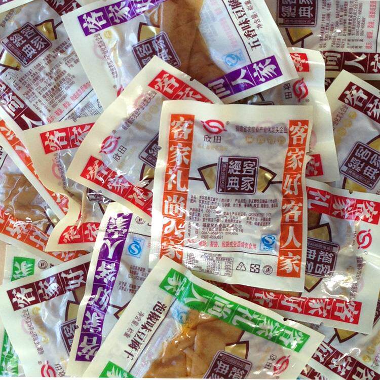 正货欣田豆腐干汀江经典长汀豆腐干客家特产网红零食小包装五香味