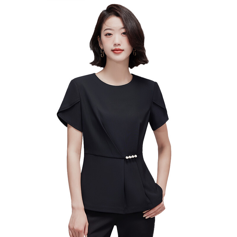 高货速发2024夏装新款套裙职业套装女气质女神范S上班族正装酒店