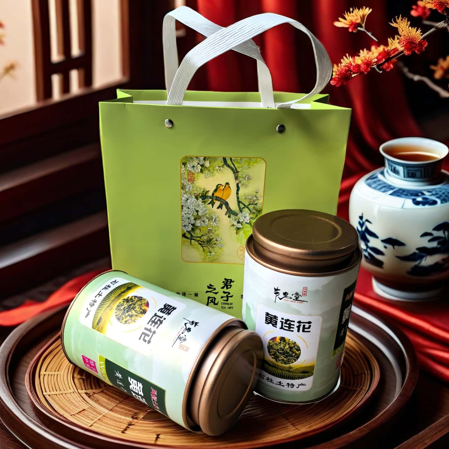 助农增收食用包邮重庆石柱黄水高山黄连花黄莲花重庆特产100克