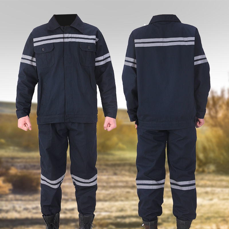 鑫之战工作服反光条套装煤矿井下服防静电防烫劳保服矿工煤炭井下