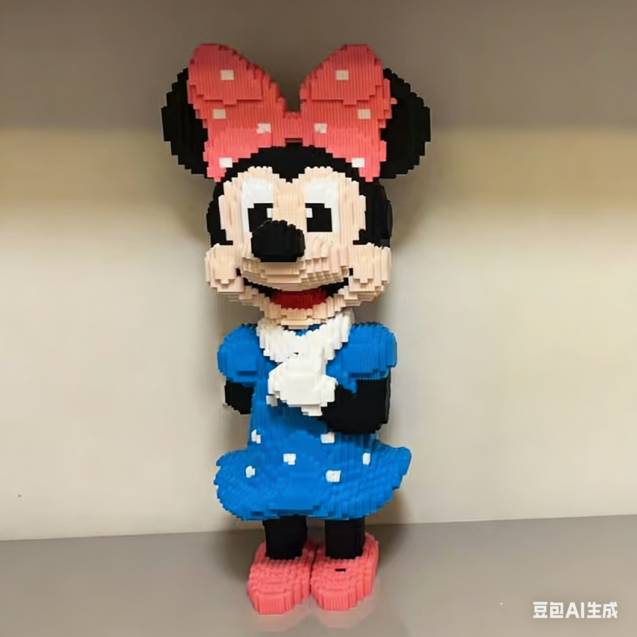 米奇米妮卡通小颗粒拼装积木儿童生日礼物益智玩具拼图摆件拼装,玩具/童车/益智/积木/模型,普通塑料积木,淘宝优惠券,粉丝福利购,淘宝优惠卷