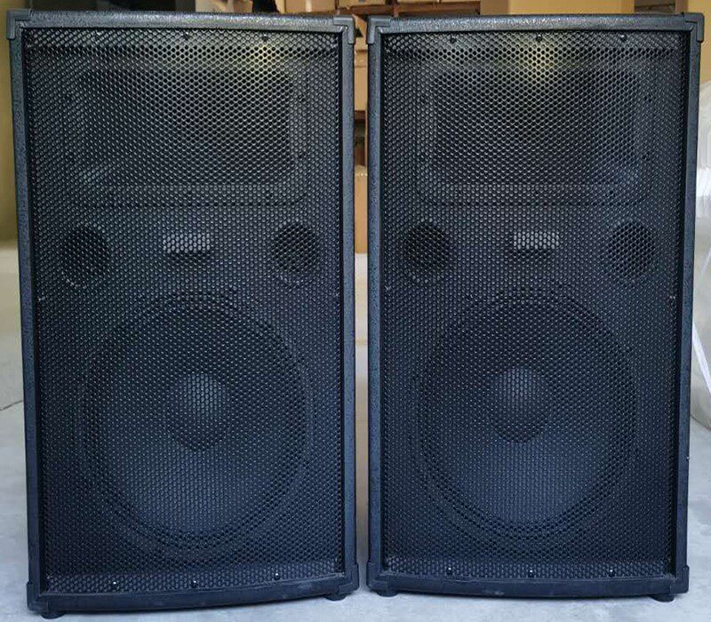 厂适用专业户外演出大功率15寸ktv音响套装无源婚庆会议室全频舞