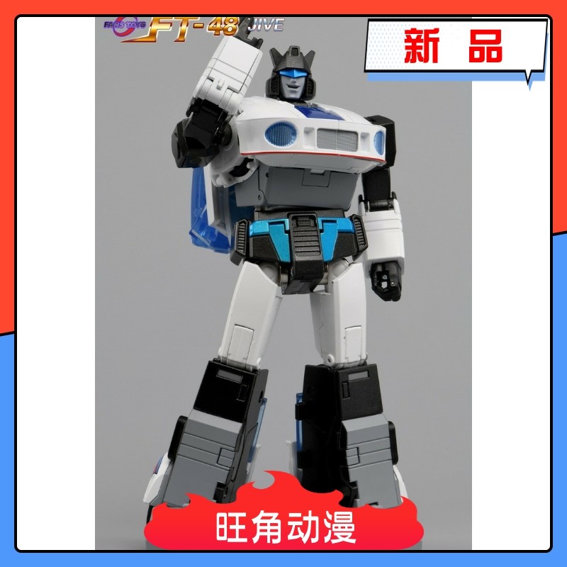 FansToys FT-48 JAZZ G1原色变形机器人玩具模型汽车人再版