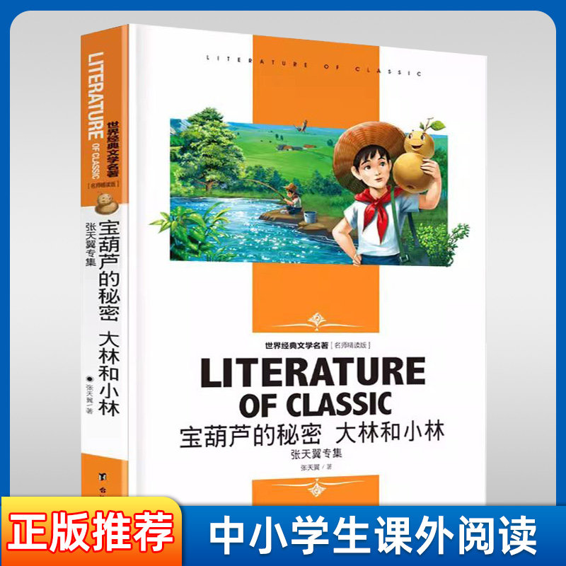 正版包邮宝葫芦的秘密大林和小林张天翼专集中小学生新课标课外阅读&middot;世界经典文学名著故事书名师精读版