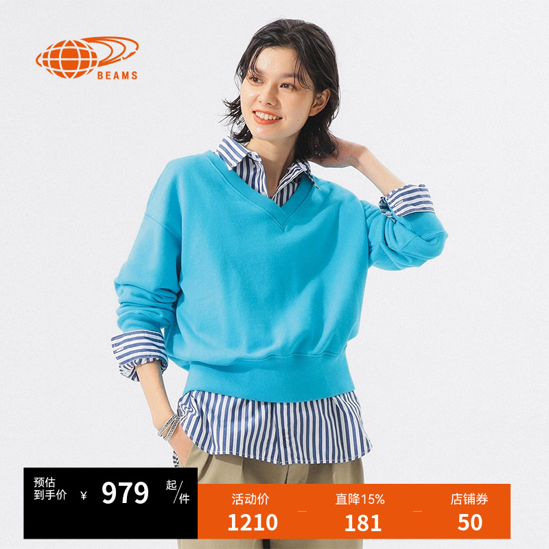 BEAMSBOYV领卫衣休闲时尚