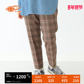 BOY 百搭休闲裤 女装 格纹长裤 BEAMS 潮流保暖锥形裤 秋冬新款 时尚