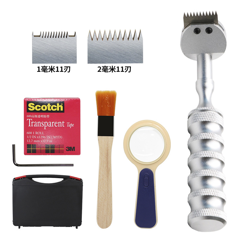 百格刀刀片漆膜附着力测试