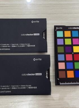 全新原装进口爱色丽Xrite colorchecker classic 24色卡