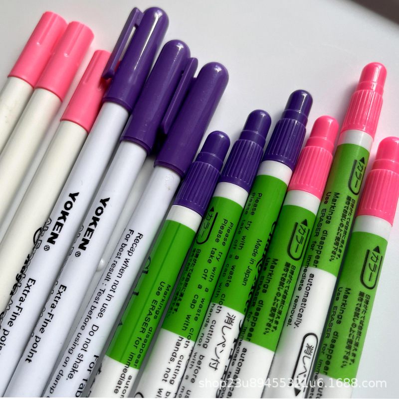 细头布用水溶笔服装专用气消笔