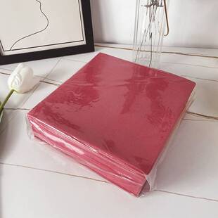 一次性餐垫纸酒店餐厅专用彩色加厚餐巾纸高档无尘纸口布婚礼定制