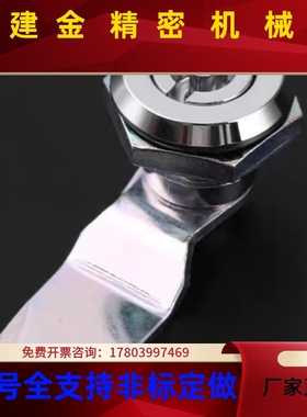 锌合金柱锁E-P蓝胜Y-1料8-24-28-D-S-T-L 资柜开锁仪表柜门锁关柜