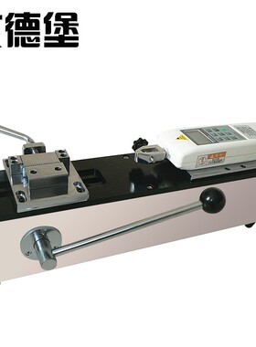 手动卧式测试台HPH-500配500N数显推拉力计+端子夹具