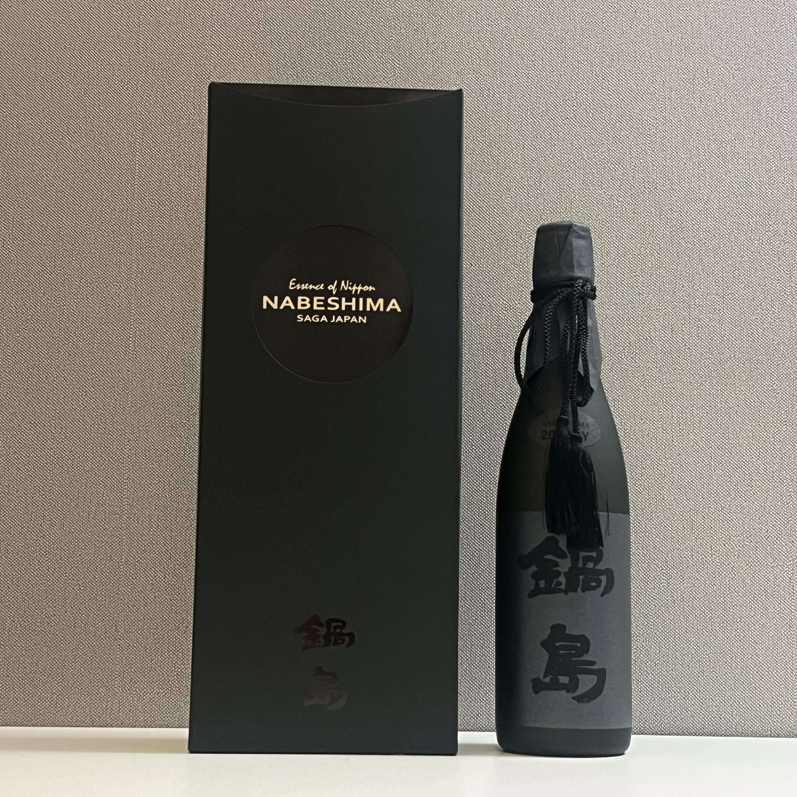 日本清酒 锅岛旗舰 blacklable黑锅岛 纯米大吟酿l富久千代酒造