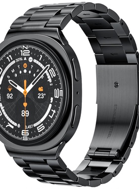 适用三星Watch8表带三星watch8 claassic智能手表galaxy claassic表带金属不锈钢表带新款男士女生运动透气