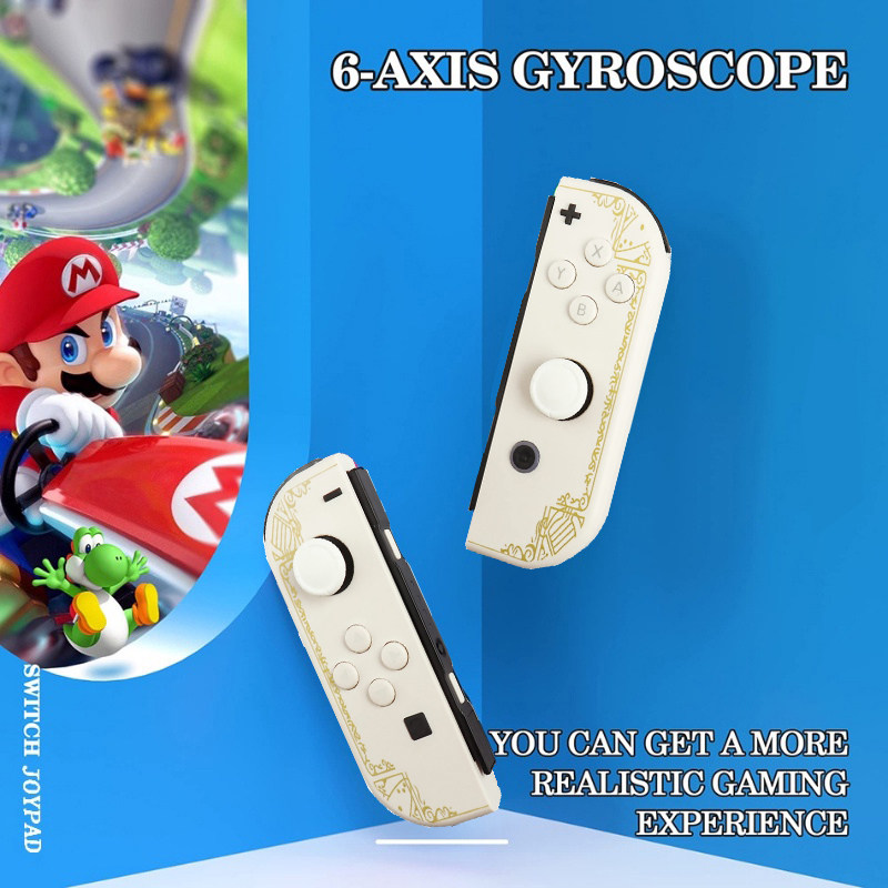 NINTENDO 스위치 컨트롤러 라이트|OLED 조이 콘 엘리트 컨트롤러 투명 블루투스 체성 감각에 적합