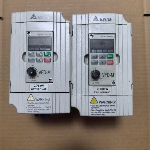 台达变频器VFD007M21A，0.75kw/220v，设备（议价）