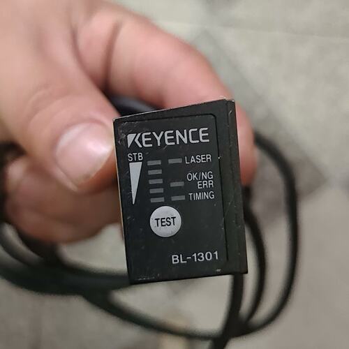 KEYENCE激光传感器 BL-1301，型号清楚，实（议价）