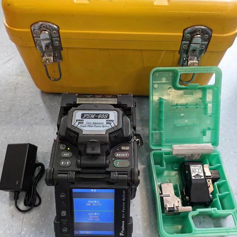 藤仓60s六马达干线熔纤机,6马达,三合一夹具,CT-0(议价)