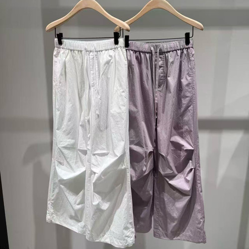 【active系列】正品阔腿裤2026夏新品轻括棉降落伞裤MBF2PAT046