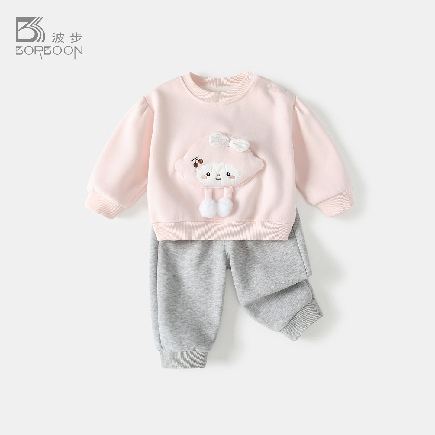 女童套装2026秋装宝宝卫衣卫裤两件套休闲衣服婴儿外出服秋季童装