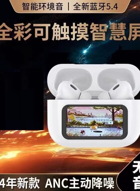 米跃 RIZFLY-06 真无线ANC主动降噪蓝牙耳机入耳式带触屏运动耳机