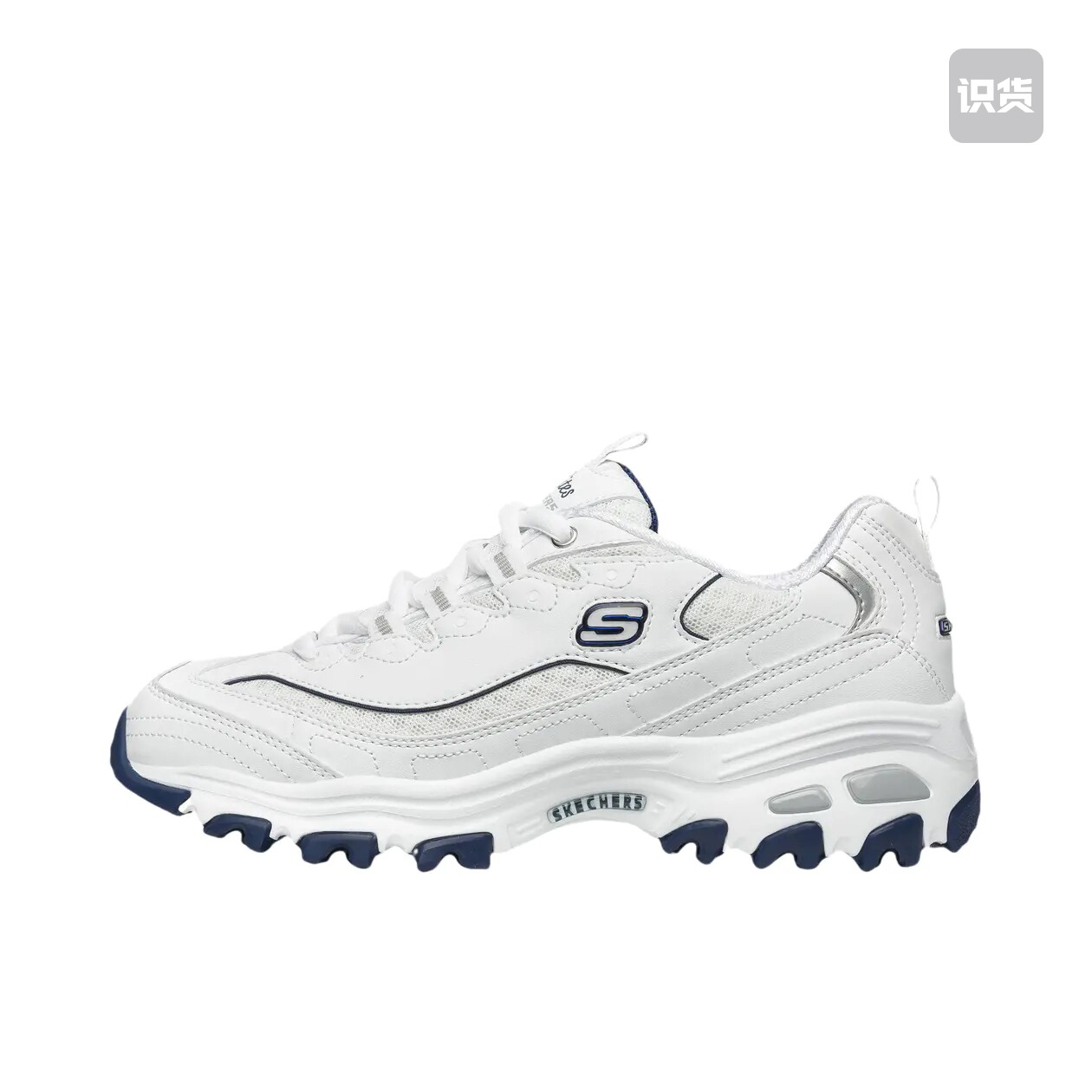 Skechers/斯凯奇 D'Lites 1.0 熊猫鞋 老爹鞋 厚底增高复古缓震