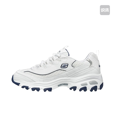 Skechers/斯凯奇 D'Lites 1.0 熊猫鞋 老爹鞋 厚底增高复古缓震