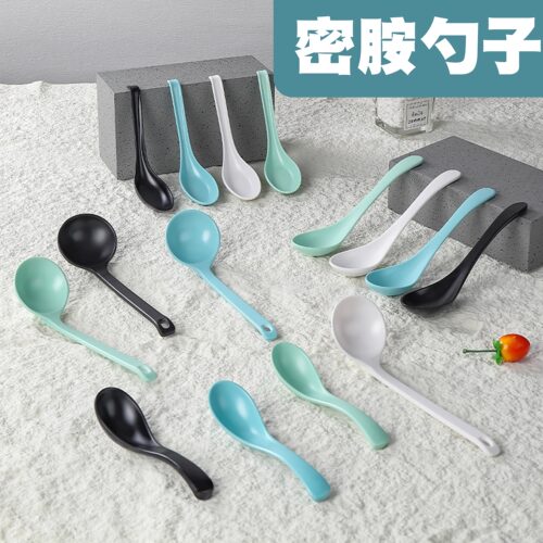 柏邦密胺餐具麻辣烫汤勺调羹