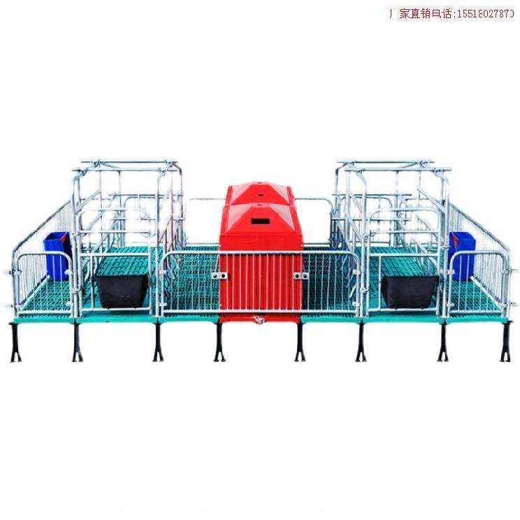 促落地式母猪产床加保n温箱简易猪仔保育床漏粪板架子分娩床全品