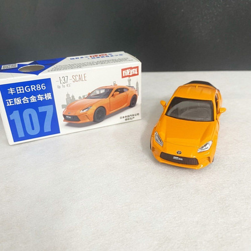 成真137丰田GR86合金车模