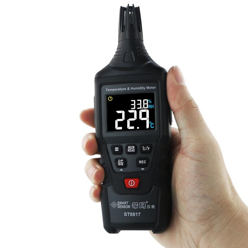 希玛（SMARTSENSOR）ST8817温湿度计温度计测温计湿度计1年维保
