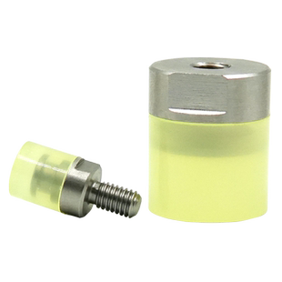 聚氨酯不锈钢带扳手位包胶螺丝热粘接缓冲胶头防碰撞减震压块螺钉