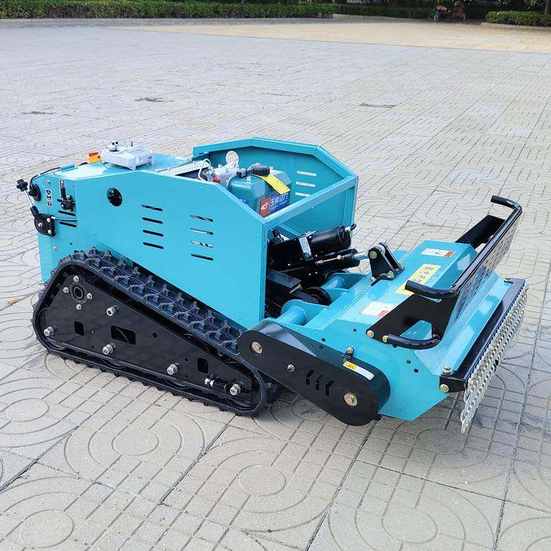 燃油割草机草坪果园割草碎草还田机遥控款割草机小型除草机