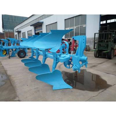 550翻转铧式犁四轮拖拉机三点牵引式翻转铧犁农田耕整机械铧犁