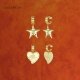 LAZY CIRCLES闪耀星星耳环新年幸运星吊坠耳饰高级轻奢质感配饰