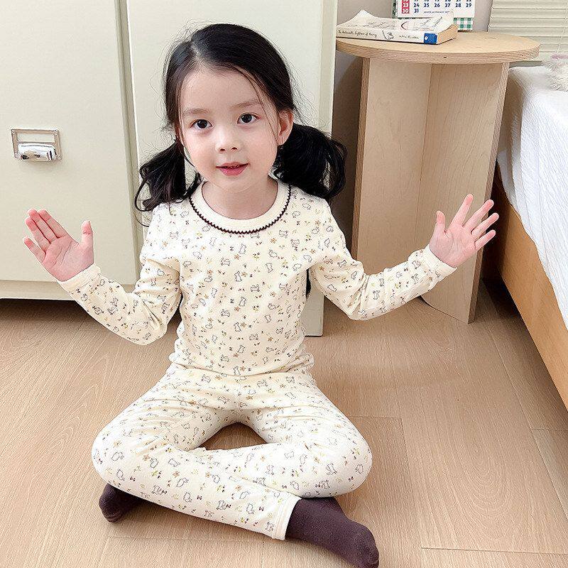 小秋衣冬女童类套装保暖内衣秋裤