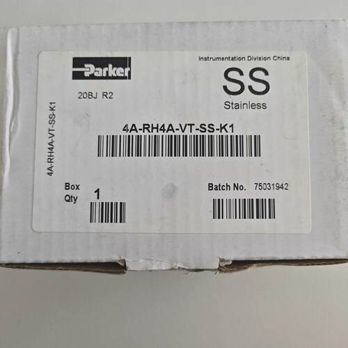 4A-RH4A-VT-SS-K1 帕克Parker不锈钢