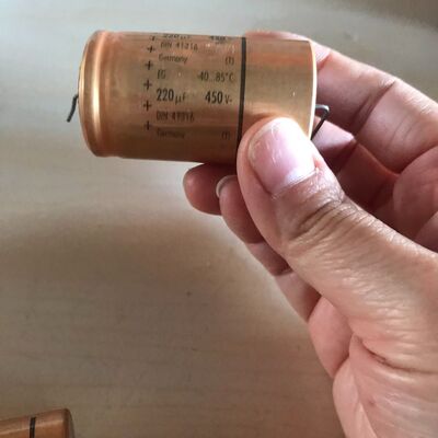 德国ROE 胆机滤波电容 拆机 规格的 1000