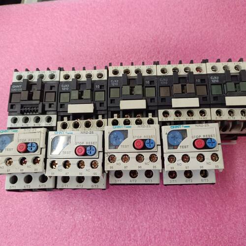CJX2-12接触器 NR2-25热继电器 拆机 功能正