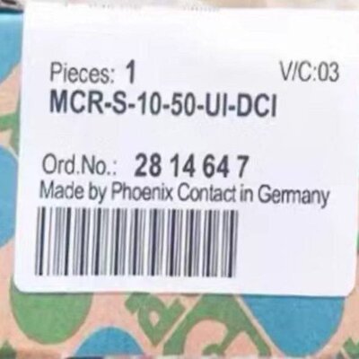 电流变送器 MCR-S-10-50-UI-DCI 德