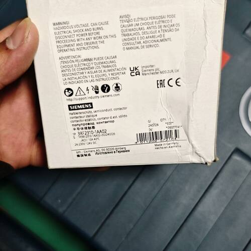 3RF2310-1AA02固态接触器 库存货